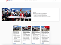 Edelweiss newsroom screenshot expanded