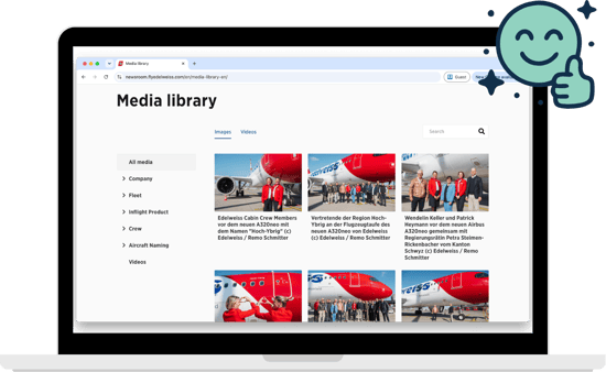 How to create a press kit Blog Graphics - edelweiss newsroom
