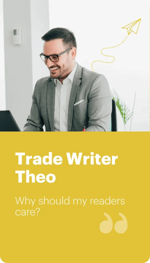 Types of journalists - Trade Writer Theo