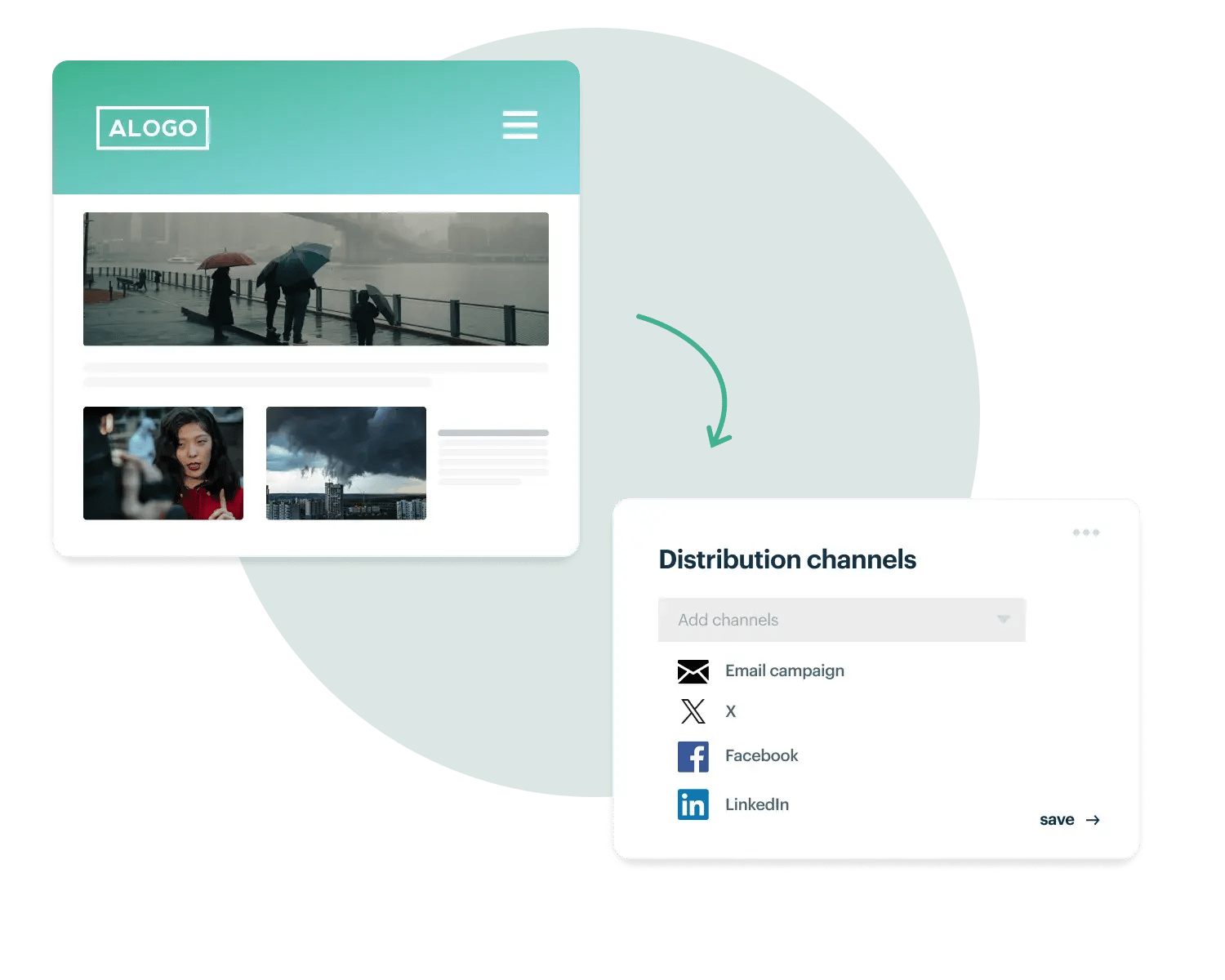 Distribute your press release across various channels using Presspage's PR distribution software