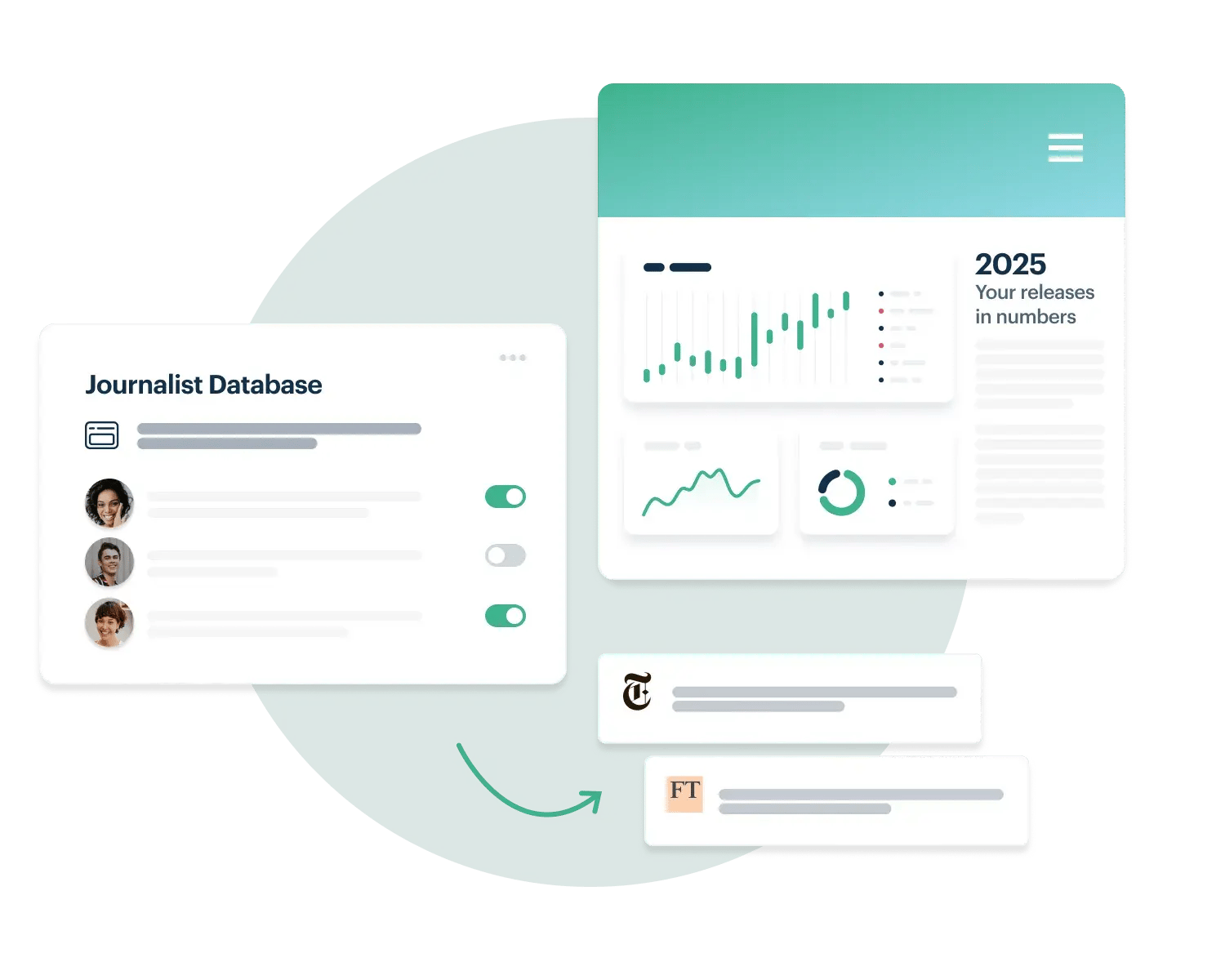 Presspage's PR distribution software and media contact database